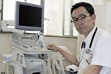 超音波エコー診断（腹部エコー）装置
